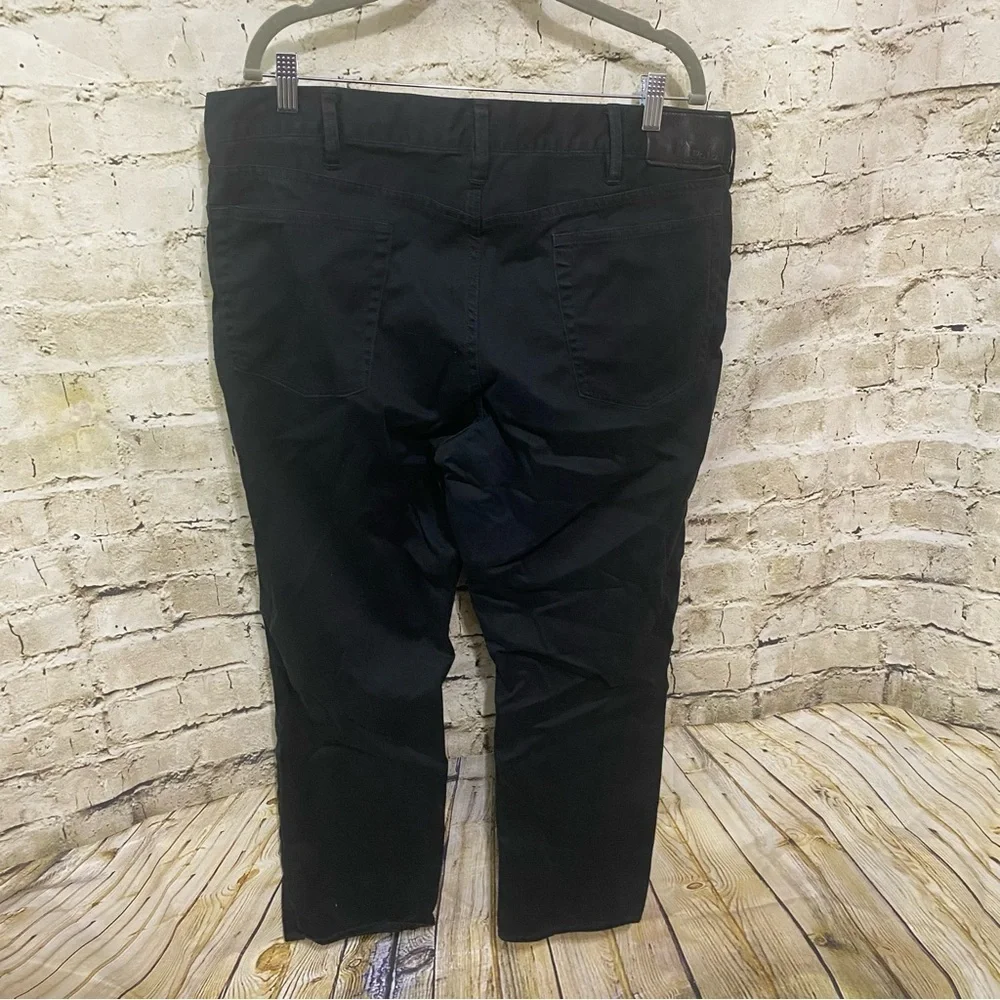 Polo Ralph Lauren Black Cotton Stretch Chino Pants